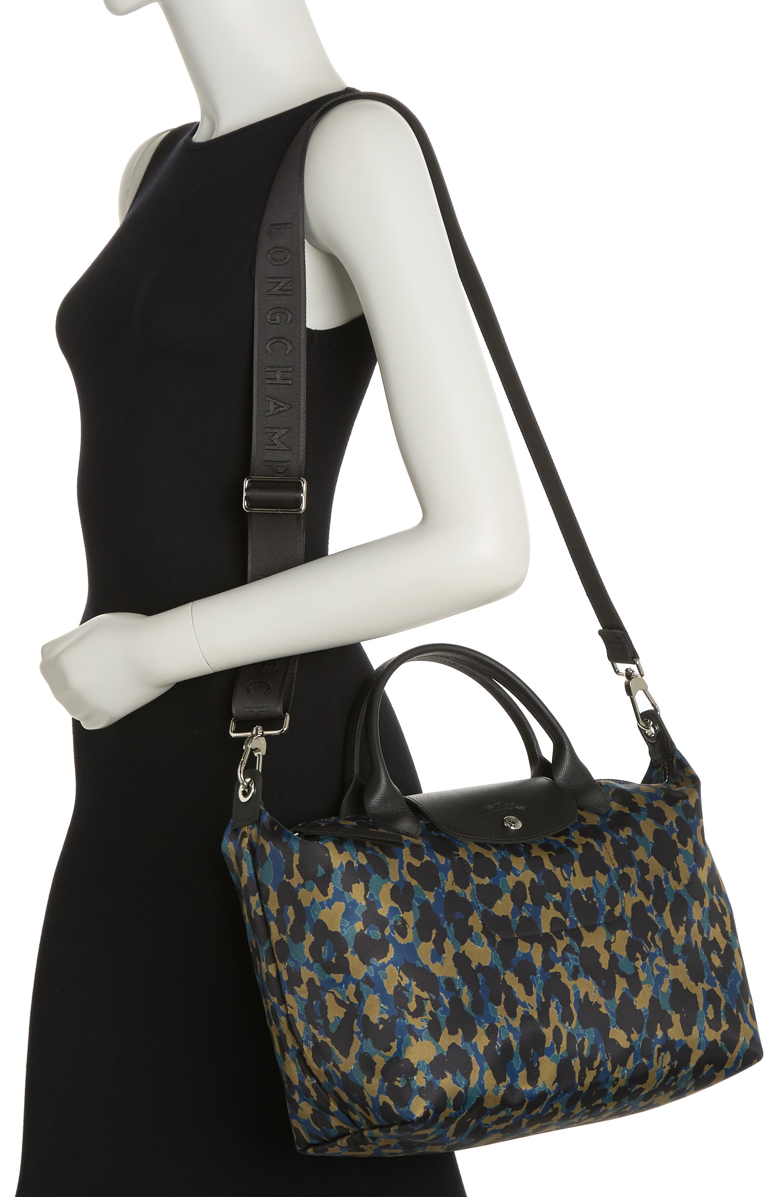 Longchamp Le Pliage Medium Crossbody Bag, Alternate, color, 