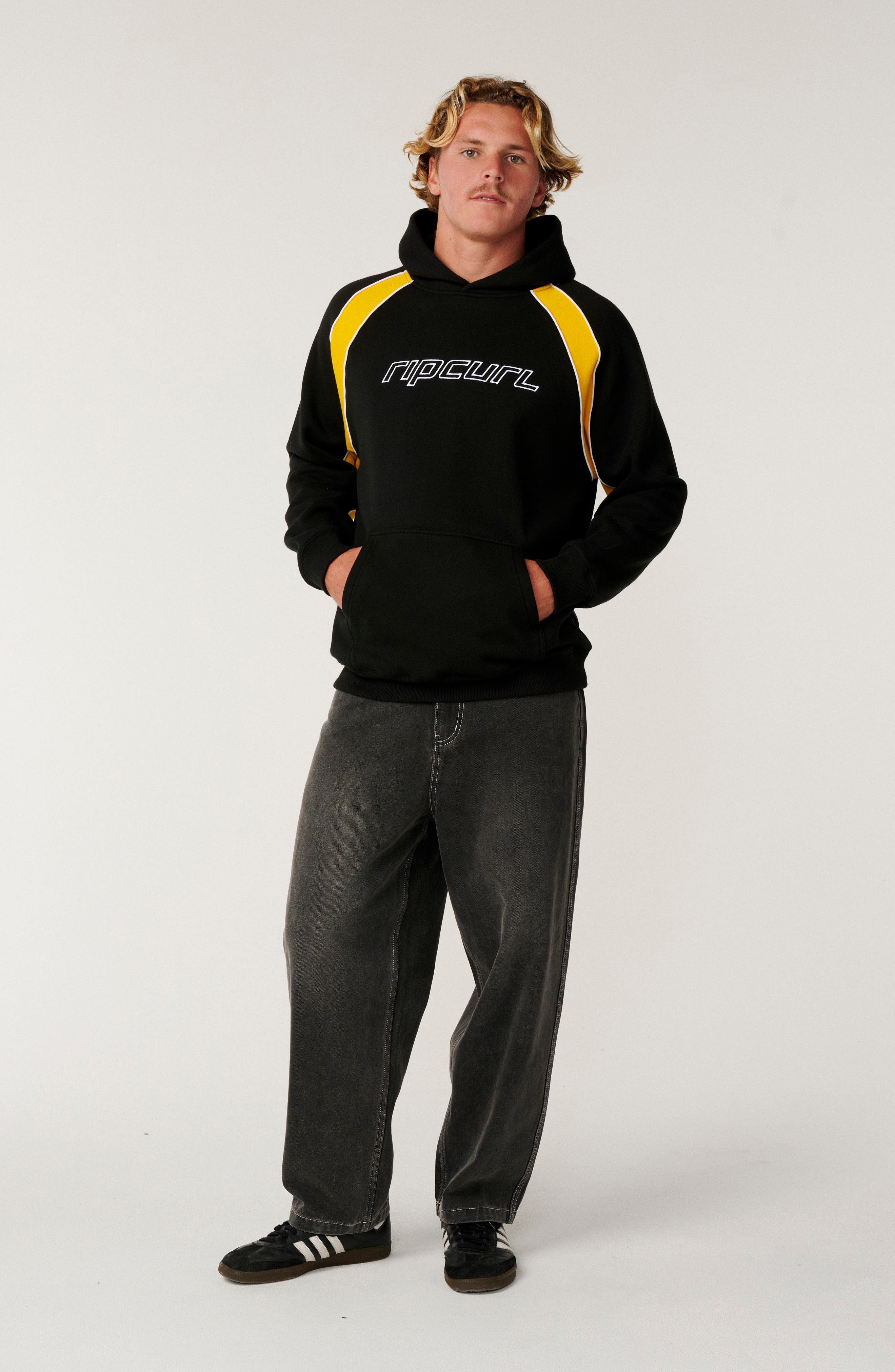 Rip Curl Archive Panel Ride Pulllver Hoodie (Men) | Nordstrom