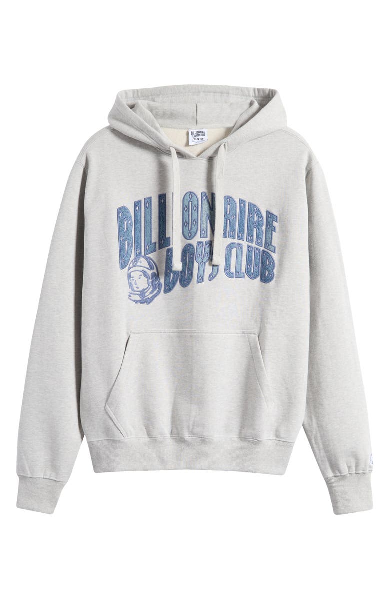 Billionaire Boys Club BB Arch Logo Graphic Hoodie, Alternate, color, Heather Grey