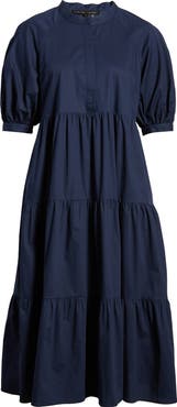 English Factory Puff Sleeve Dress