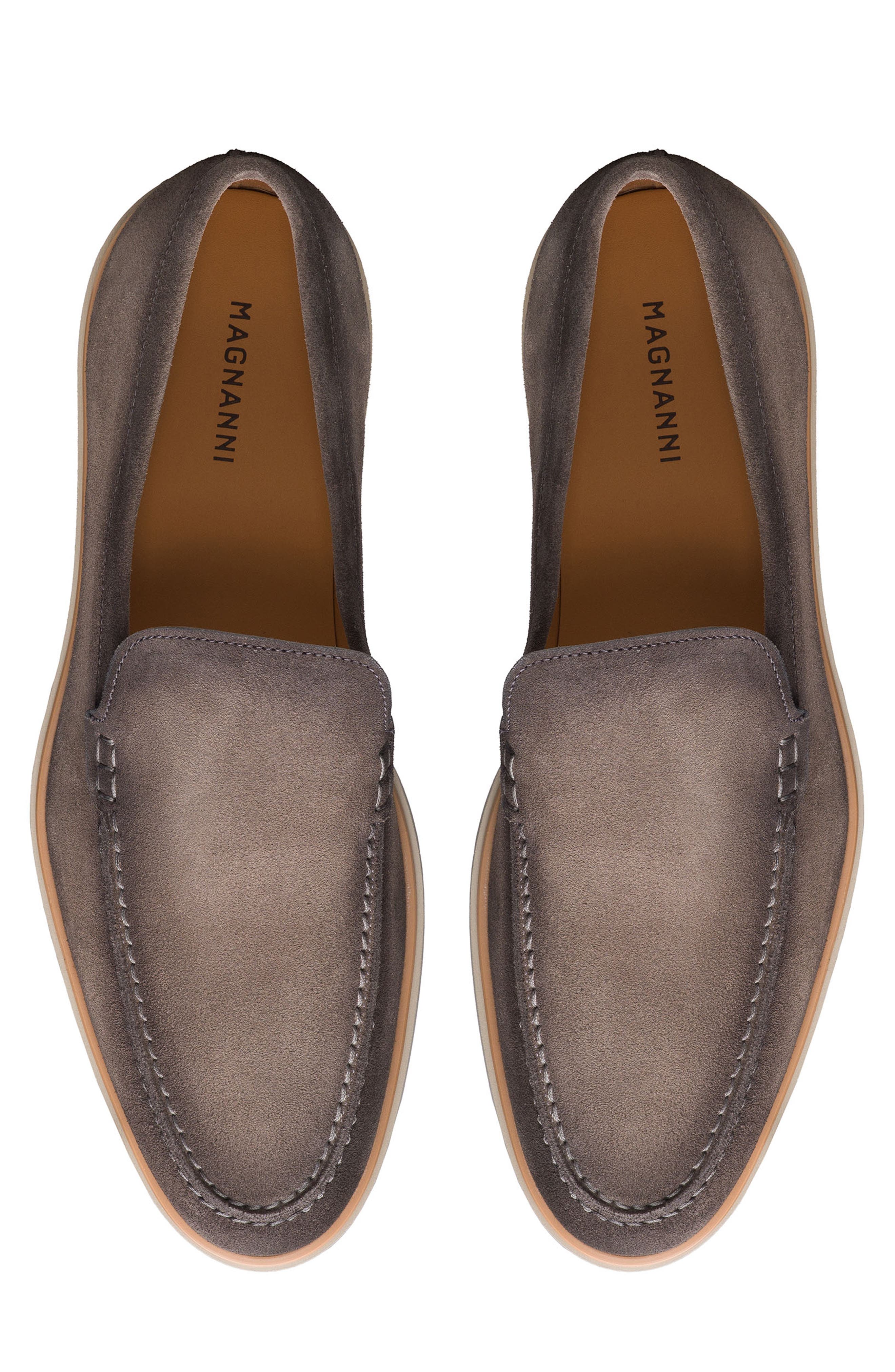 Magnanni Lourenco Loafer, Alternate, color, Tierra