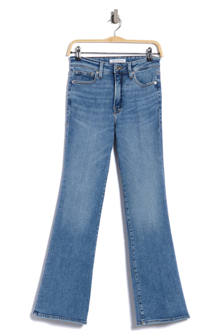Good Classic High Waist Bootcut Jeans, Main, color, COVE