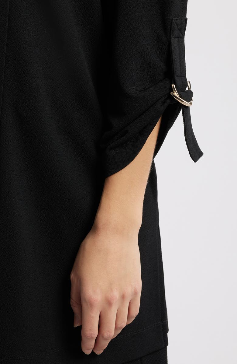 Anne Klein Cool Crepe Open Front Jacket, Alternate, color, 