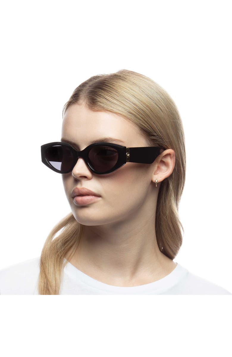 Le Specs Gymplastics 53mm Cat Eye Sunglasses, Alternate, color,