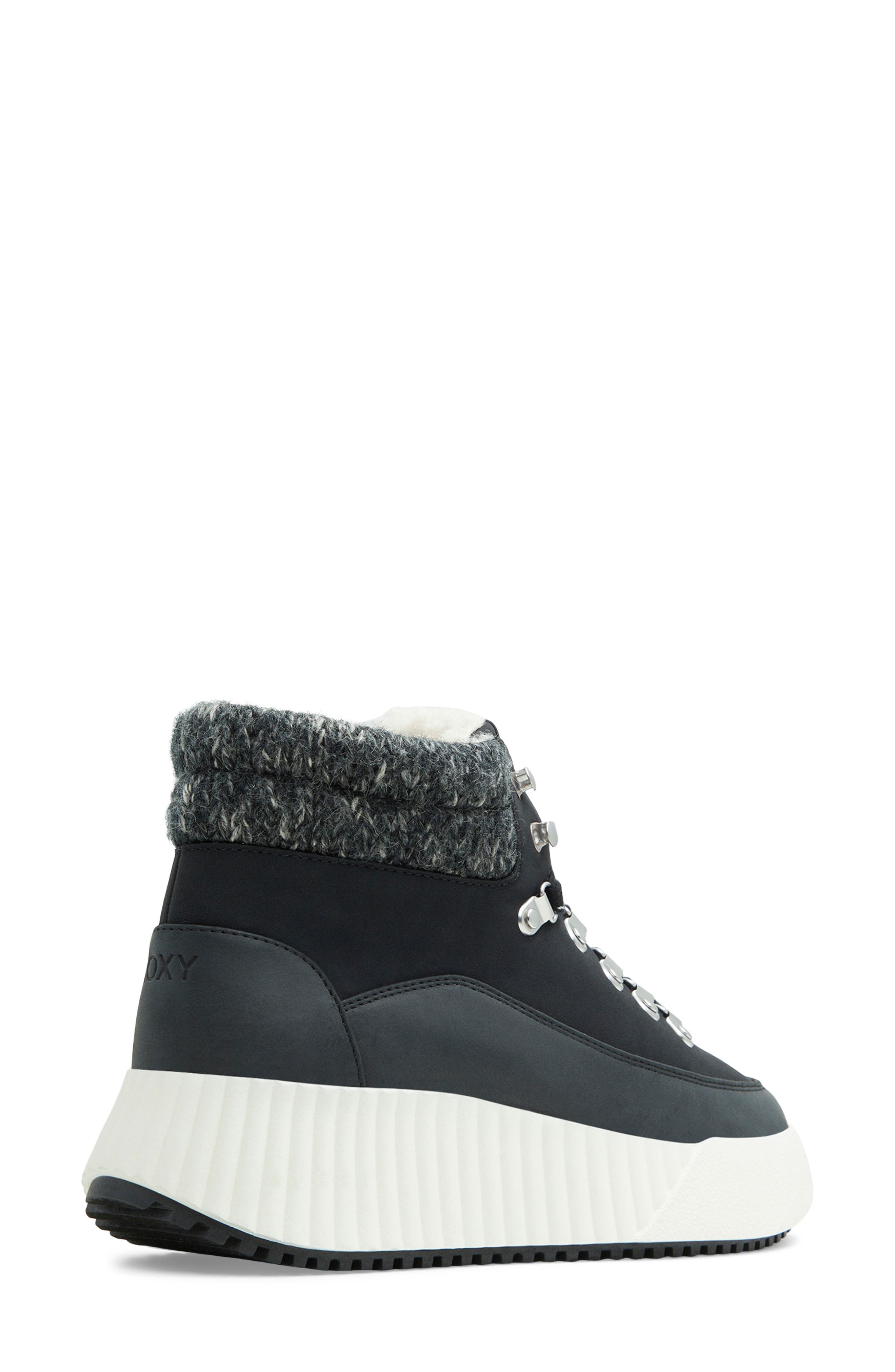 Roxy Bling Peak High Top Sneaker, Alternate, color, Other Black