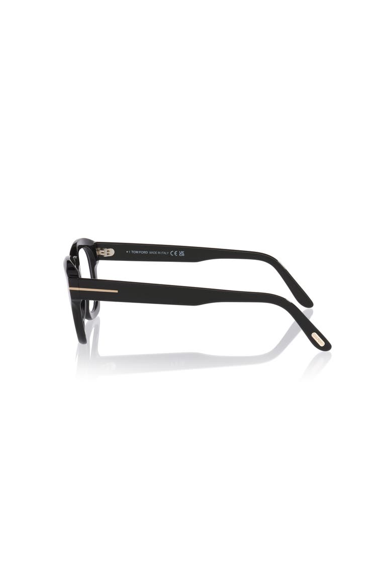 48mm Square optical glasses, Alternate, color, Black