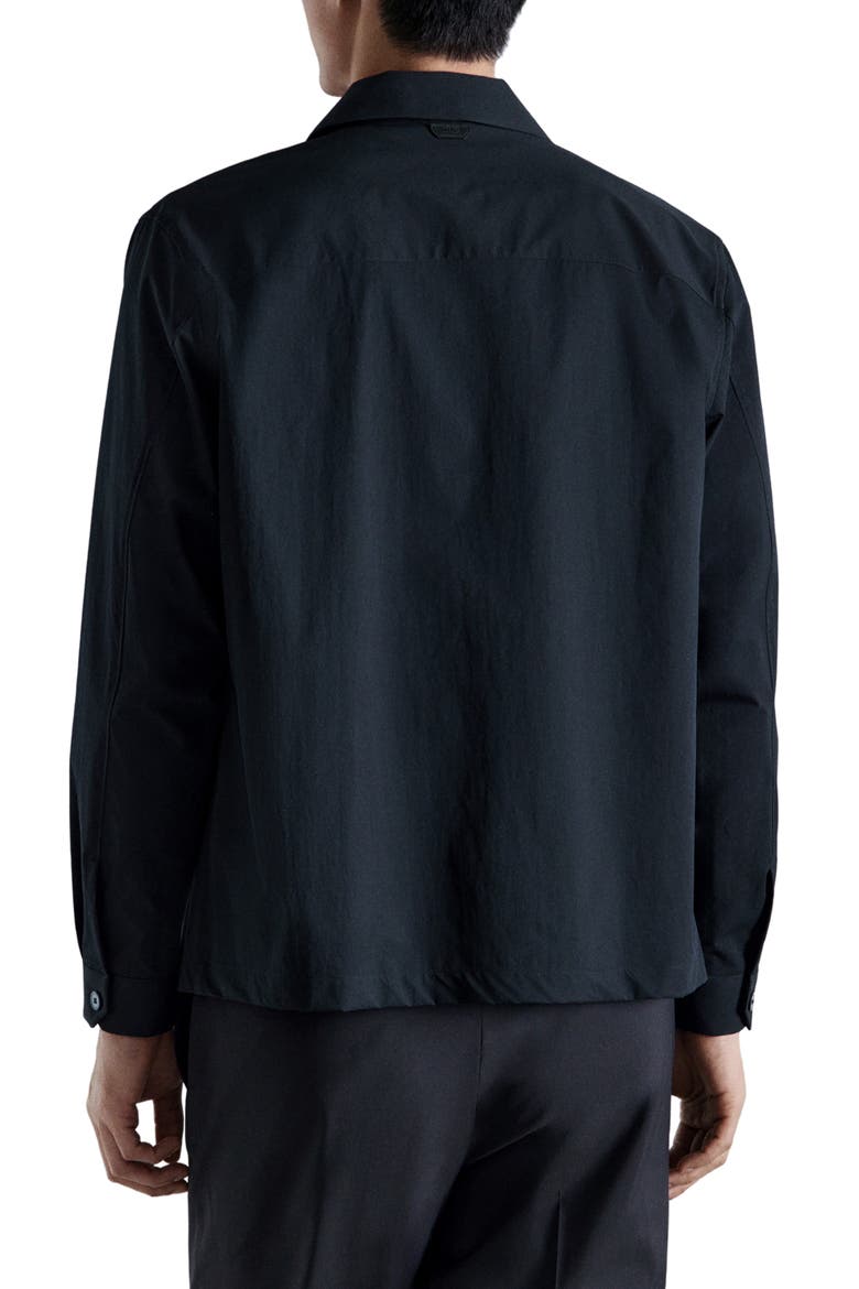 Woven Overshirt, Alternate, color, NAVY