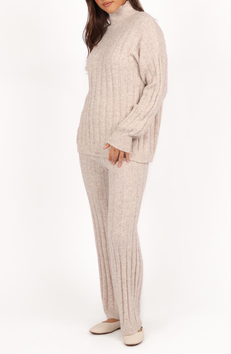 Petal & Pup Tahoe Ribbed Long Sleeve Sweater & Pants Set, Alternate, color, 