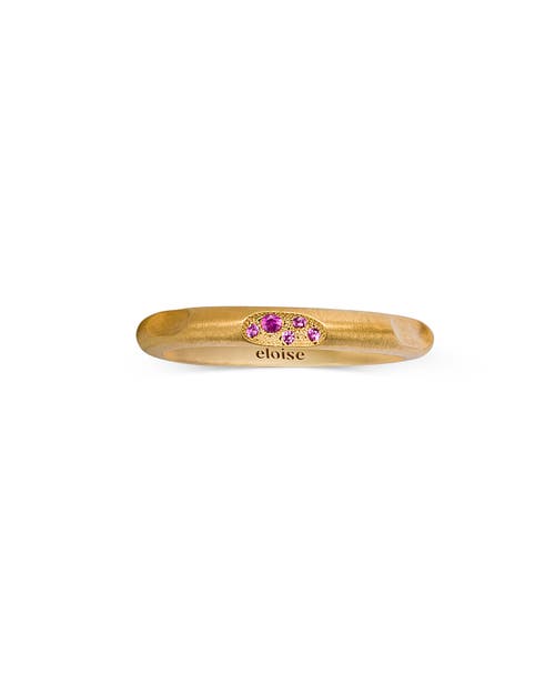 Eloise Jewelry Mirage Ring With Gemstone In Gold