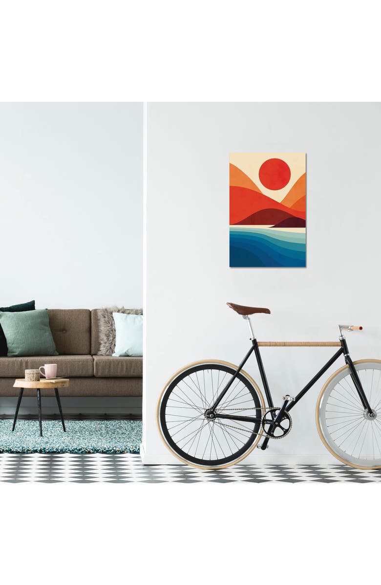 iCanvas Seaside by Jay Fleck Canvas Wall Art, Alternate, color, 