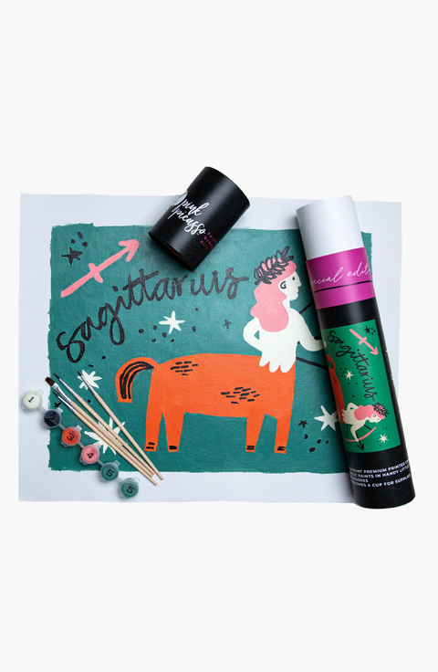 Special Edition Zodiac Sagittarius Paint by Numbers Kit