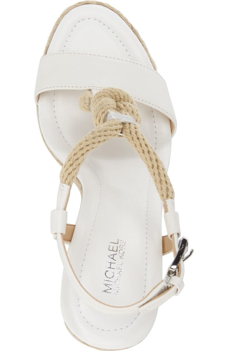 MICHAEL Michael Kors 'Holly' Espadrille Wedge Sandal, Alternate, color,