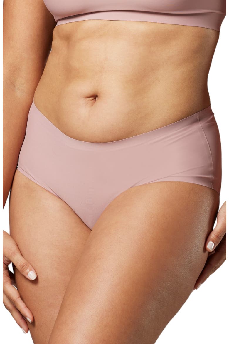 Invisible Hipster Pantie, Main, color, Dusty rose