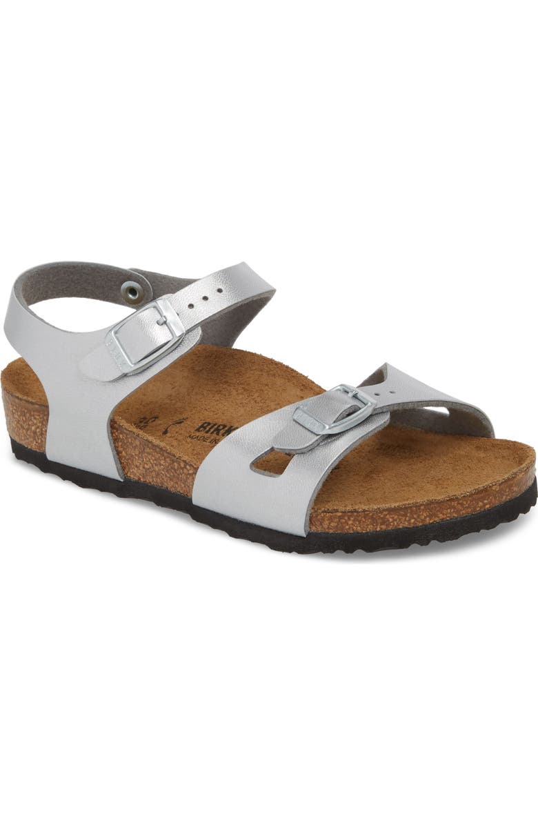 Birkenstock Rio Metallic Sandal, Main, color,