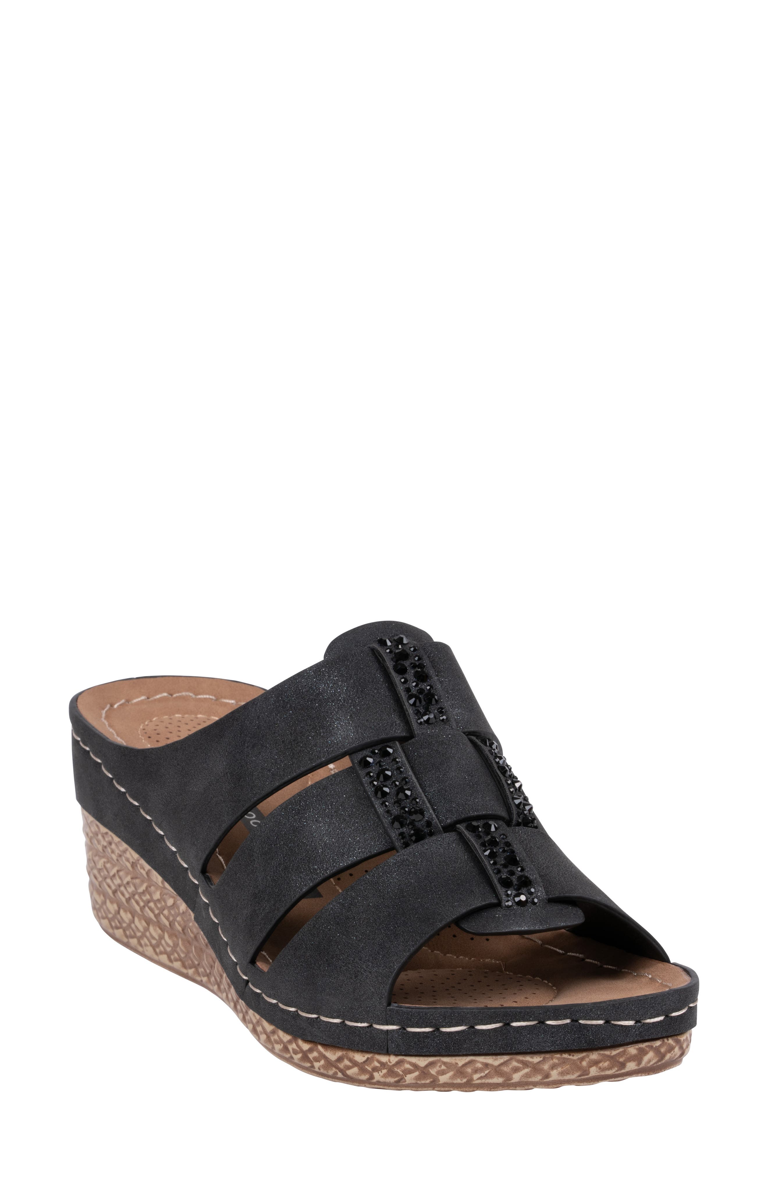 GOOD CHOICE NEW YORK Monte Wedge Sandal