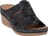 GOOD CHOICE NEW YORK Monte Wedge Sandal