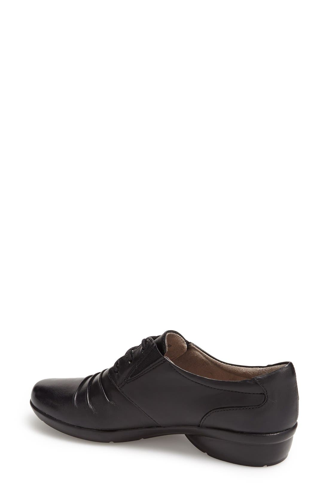 Naturalizer 'Carly' Lace-Up Flat, Alternate, color, 