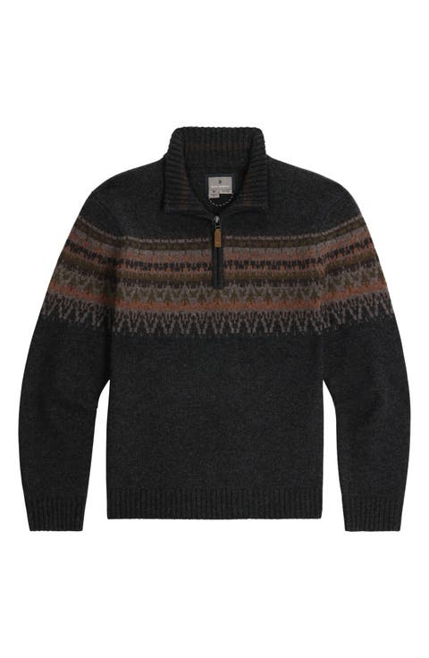 Arch Rock Quarter Zip Merino Wool Pullover