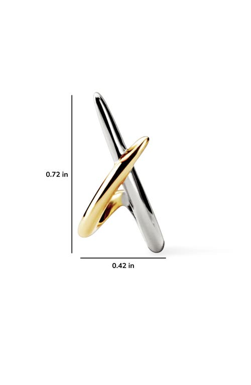 Ana Luisa Gold Stud Earrings In Multi