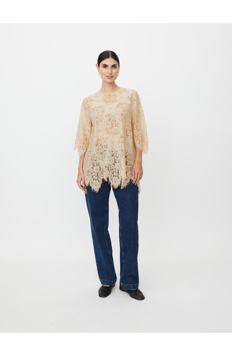 Masai Copenhagen MaGaldora Lace Tunic Top, Alternate, color, Fog