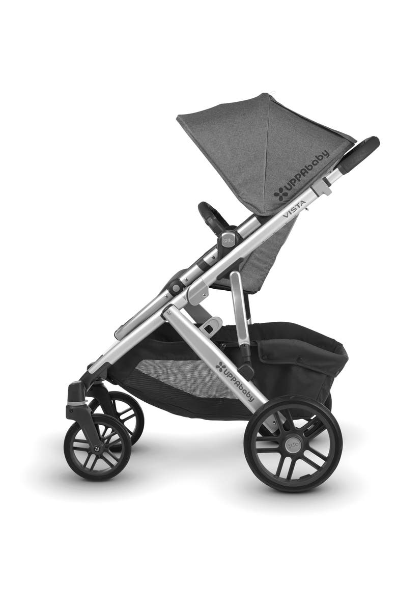 UPPAbaby 2018 VISTA Aluminum Frame Convertible Complete Stroller with Leather Trim, Alternate, color,