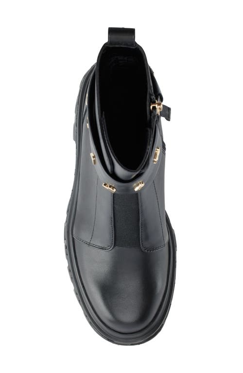 Karl Lagerfeld Paris Latisha Lug Sole Bootie In Black