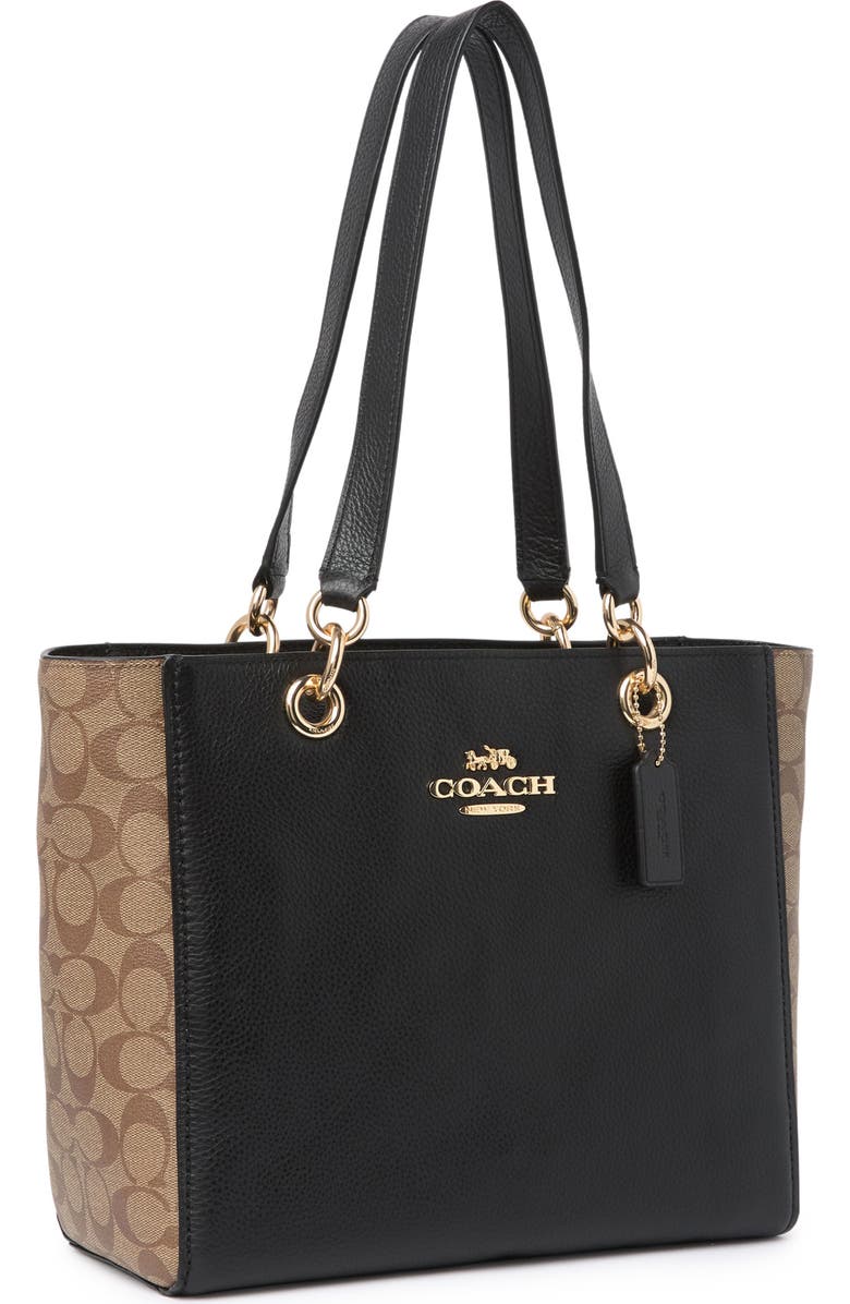 COACH Signature Jess Leather Tote, Alternate, color,