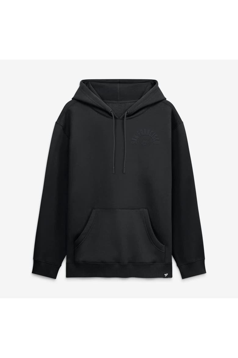 Men's Fanatics San Francisco 49ers Black Out Hoodie, Main, color, Black