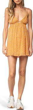 Sky to Moon Sleeveless Swing Minidress