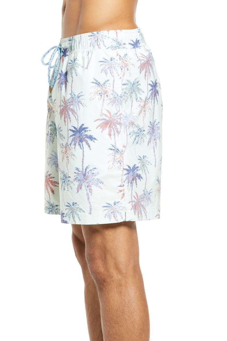 Kian Palm Pride Tree Swim Trunks, Alternate, color, PALM PRIDE