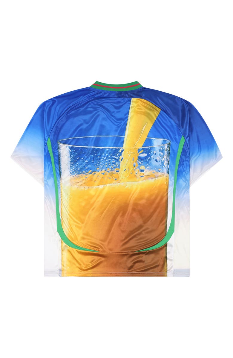 PLEASURES OJ Knit Jersey, Alternate, color, Orange Multi