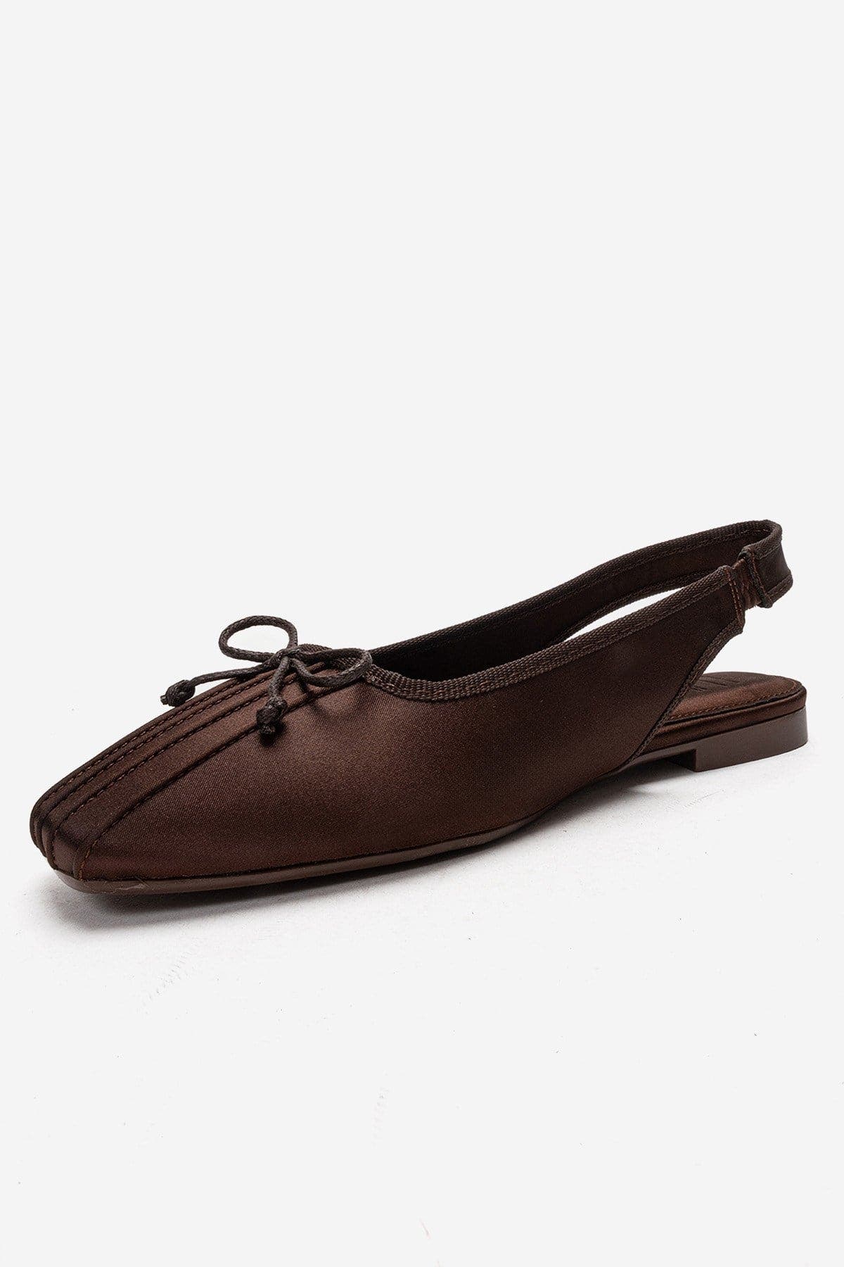 Zelvia Bow Slingback Ballet Flat, Alternate, color, Brown