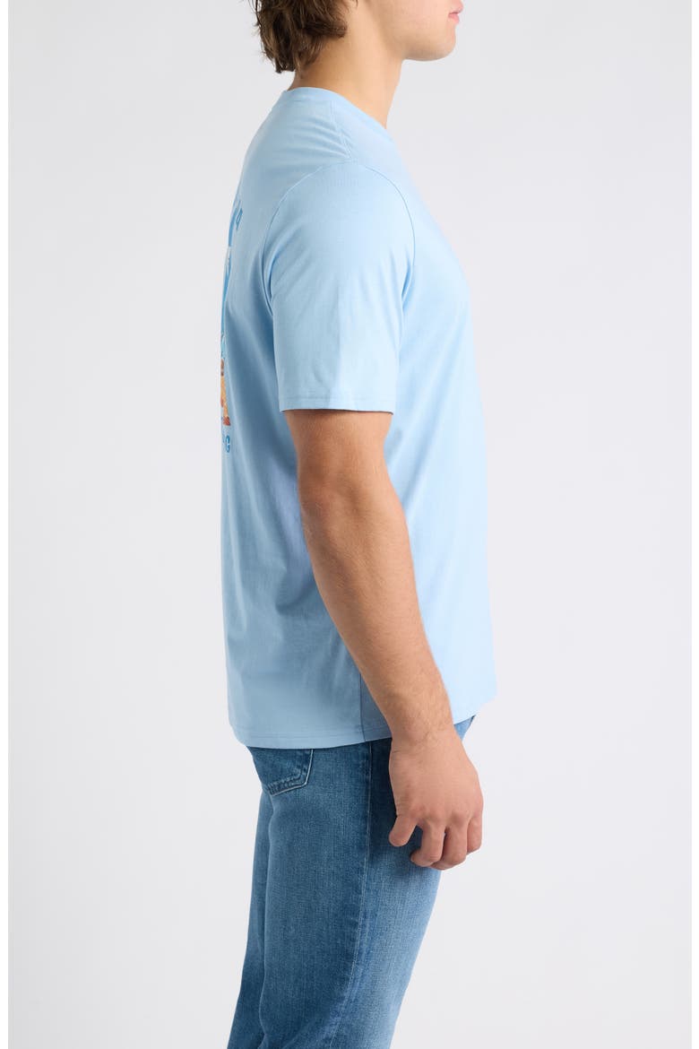 A Little Hair of the Dog Graphic T-shirt, Alternate, color, SEABANK SKY