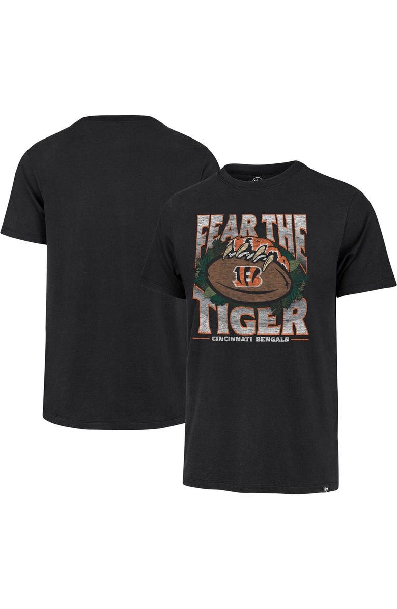 '47 Men's '47 Black Cincinnati Bengals Regional Franklin T-Shirt, Main, color, Black