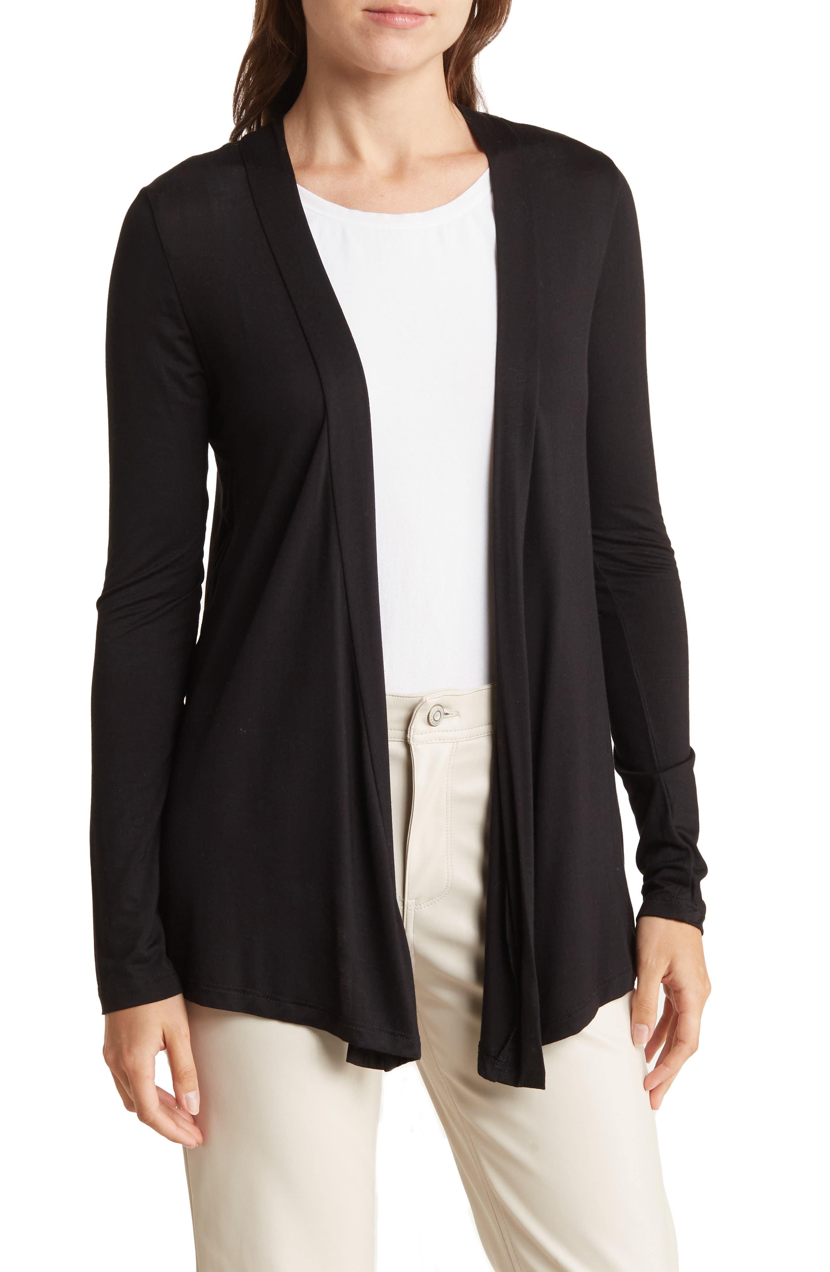 Renee C Jersey Cardigan
