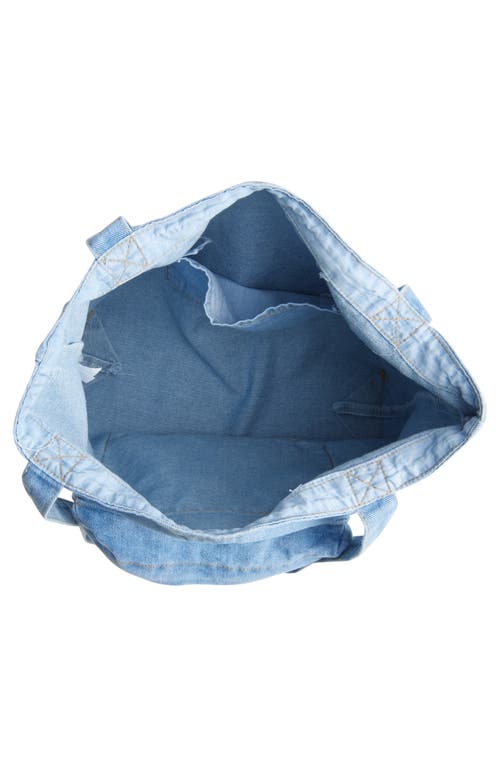 Bp. Denim Tote In Light Wash
