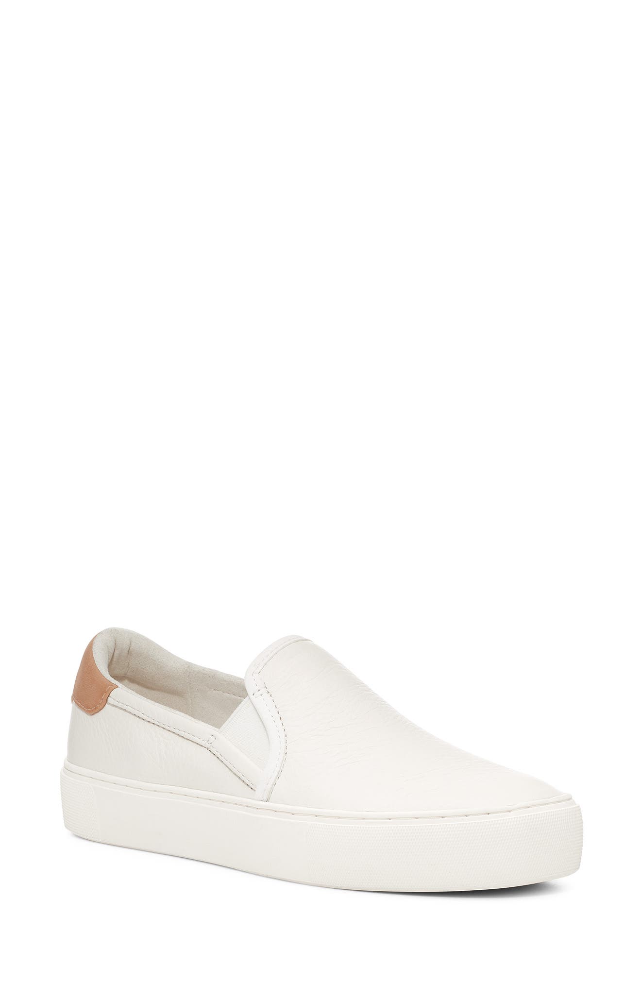 Cahlvan Slip-On Sneaker, Main, color, COCONUT MILK LEATHER