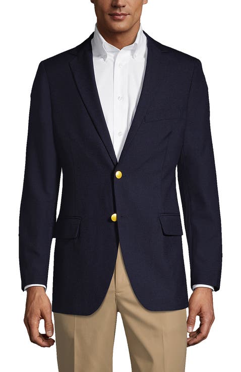 School Uniform  Tailored Fit Hopsack Blazer