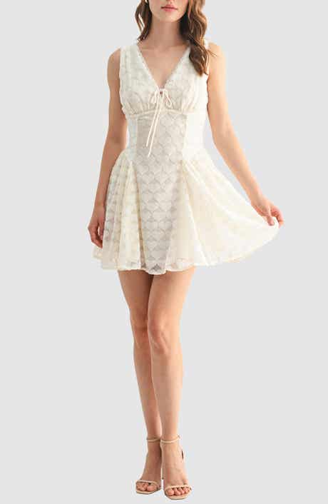 Lush Fit and Flare Minidress