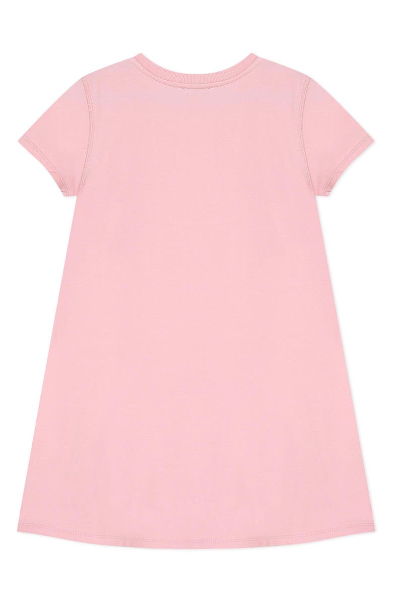 KENZO Logo French Terry T-Shirt Dress, Alternate, color, 