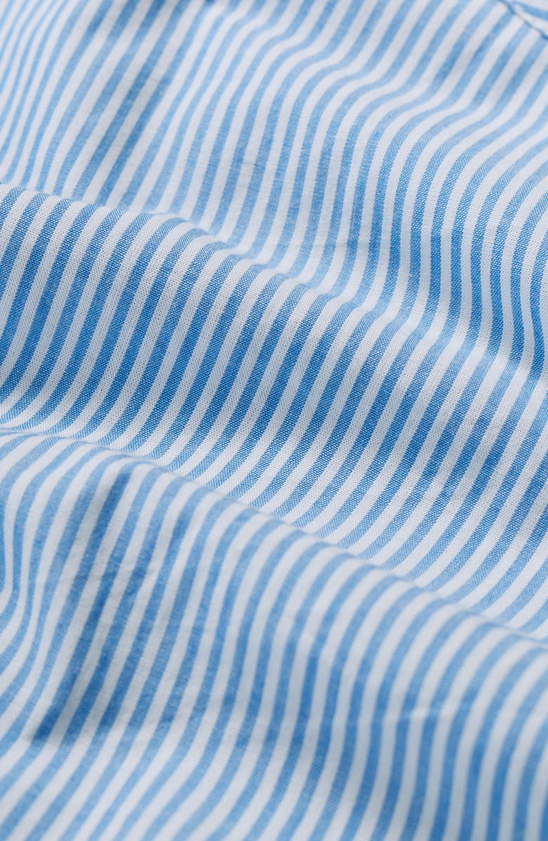 Seasalt Cornwall Sea Path Oversize Organic Cotton Poplin Button-Up Shirt, Alternate, color, Mini Sunrise Skipper