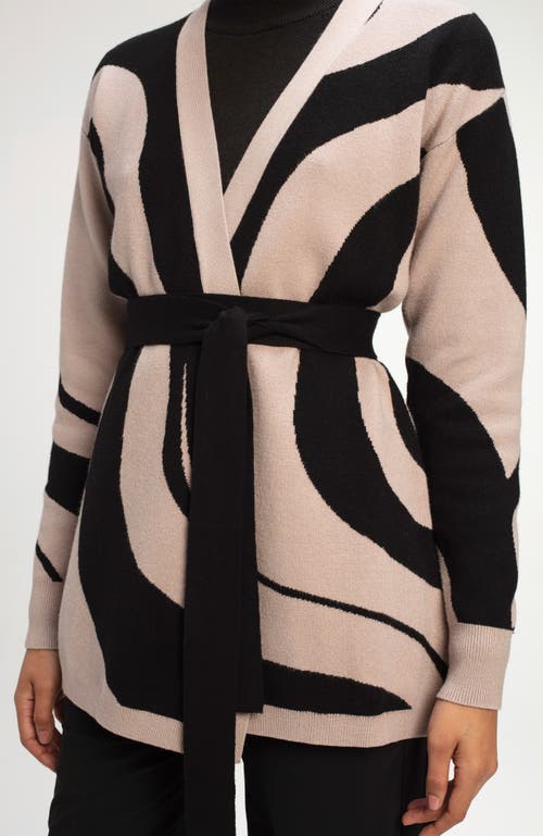 Diarrablu Elma Knit Cardigan In Luze Noir