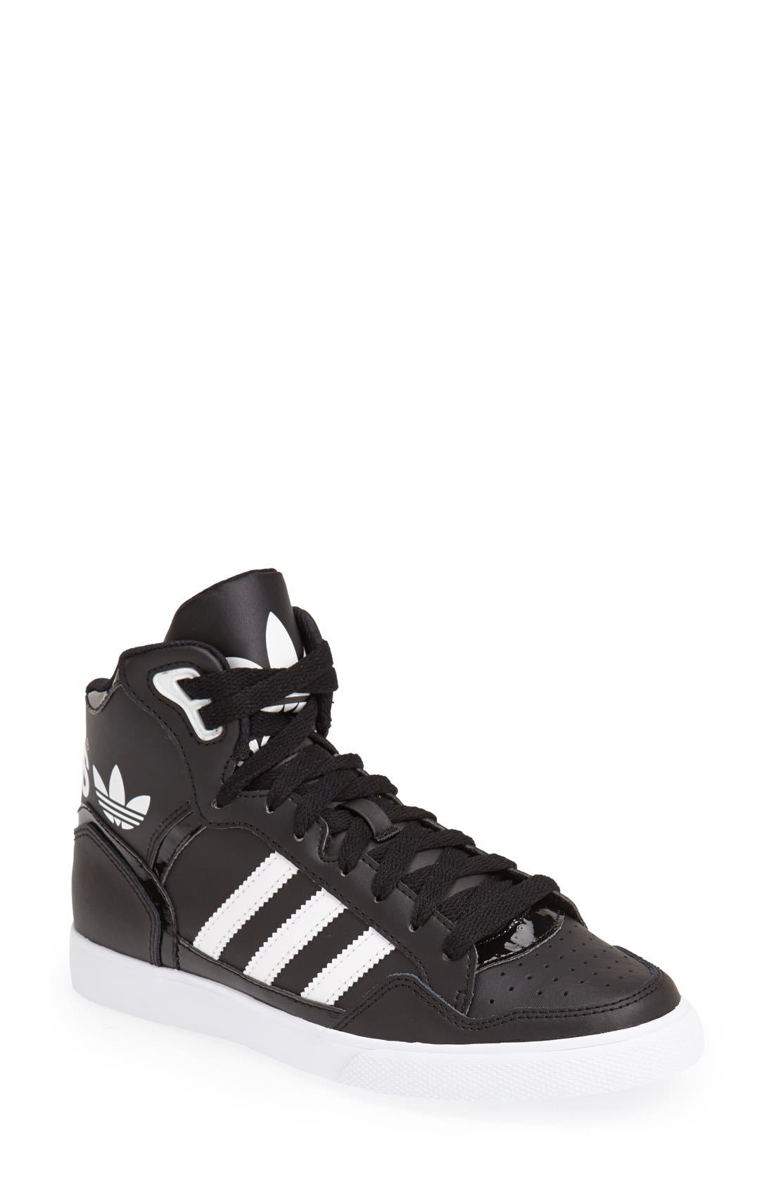adidas 'Extaball' High Top Sneaker, Main, color, 