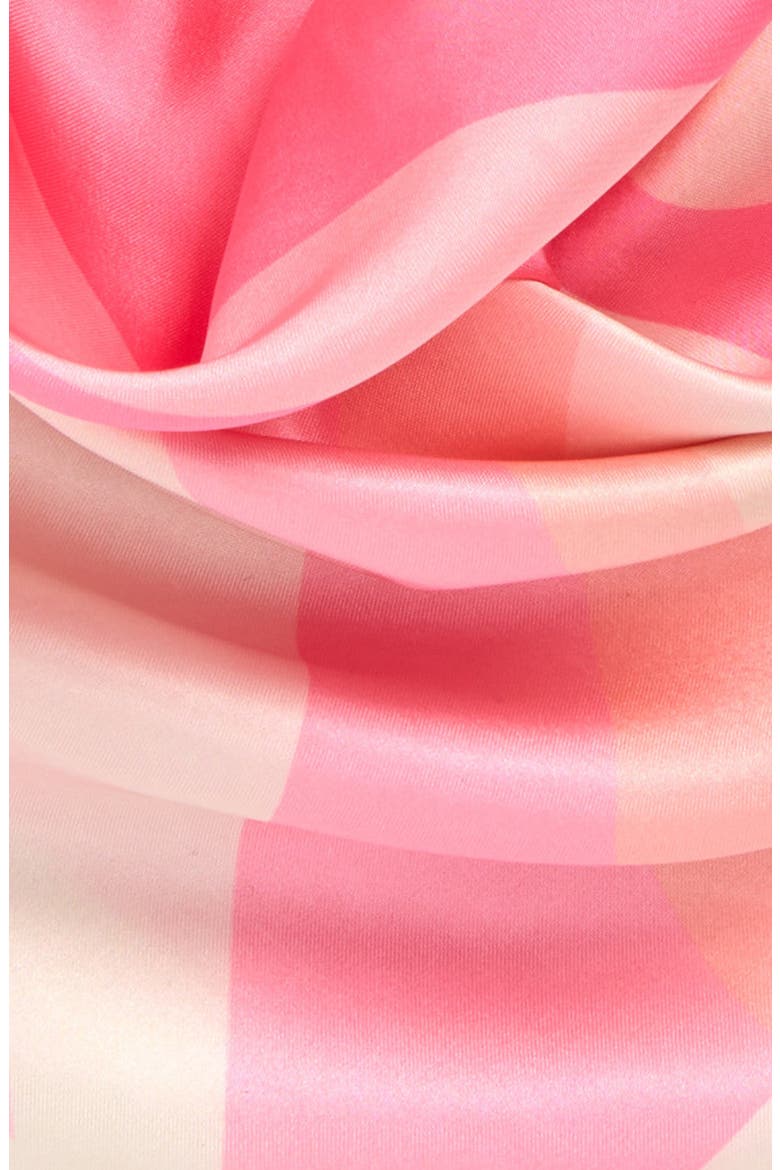 Spritz Square Scarf, Alternate, color, PINK