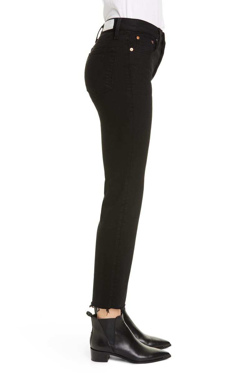 Re/Done Originals High Waist Stovepipe Jeans, Alternate, color, 