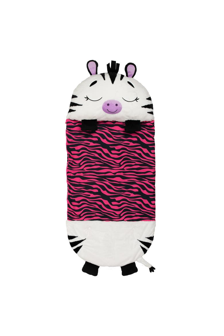 Pillow & Sleepy Sack Large Zinnia Zebra, Alternate, color, Multicolored