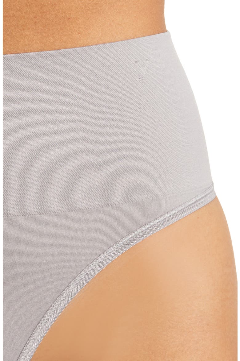 Ultralight Seamless Shaping Thong, Alternate, color, GULL