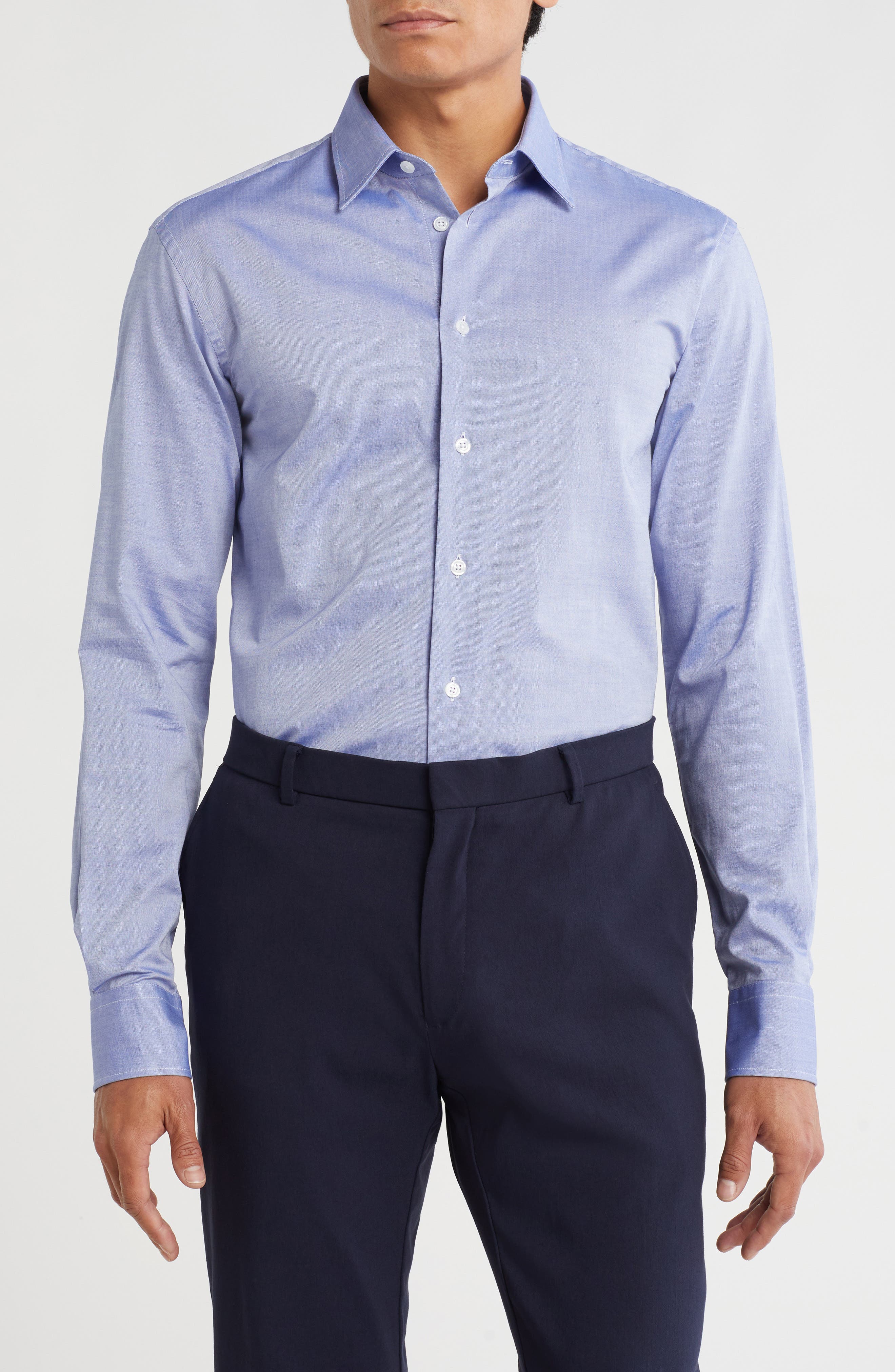 Armani Collezioni Cotton Stretch Dress Shirt