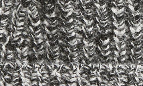 Vince Marled Wool & Cashmere Beanie In Black/cream