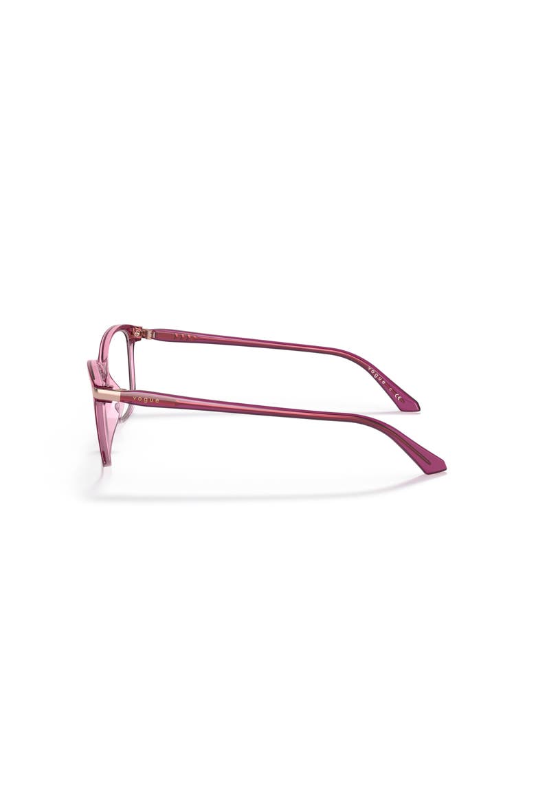 53mm Rectangle optical glasses, Alternate, color, Violet